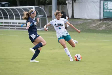 Jenna Surdick scored her first career goal.