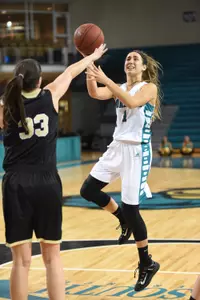 Yasmin Miller led Coastal with 13 points and added seven rebounds.