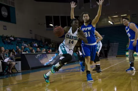Ced Gibson had nine of Coastal's 15 fourth-quarter points.