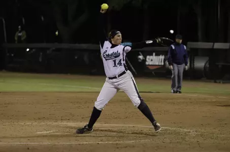 Senior Kelsey Dominik struck out six.