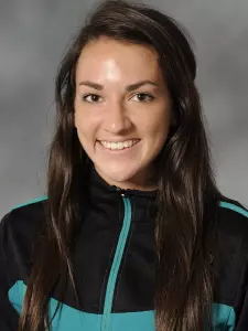 Emma Kroger captured the Big South Individual title in the women's pole vault.