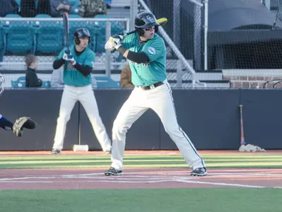 Dalton Ewing hit a two-run home run and walked twice in the win at UNC Wilmington.