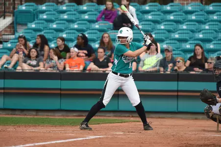 Kailey Mellen went 2-for-3 at the plate with a two- run RBI double.