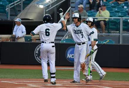 Connor Owings, Zach Remillard and Tyler Chadwick combined for four RBI in the win over Charleston.