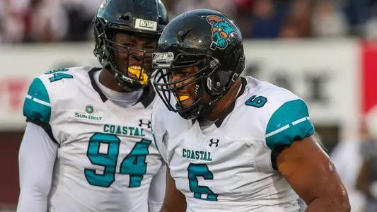 Sterling Johnson - CCU at UMass action 1