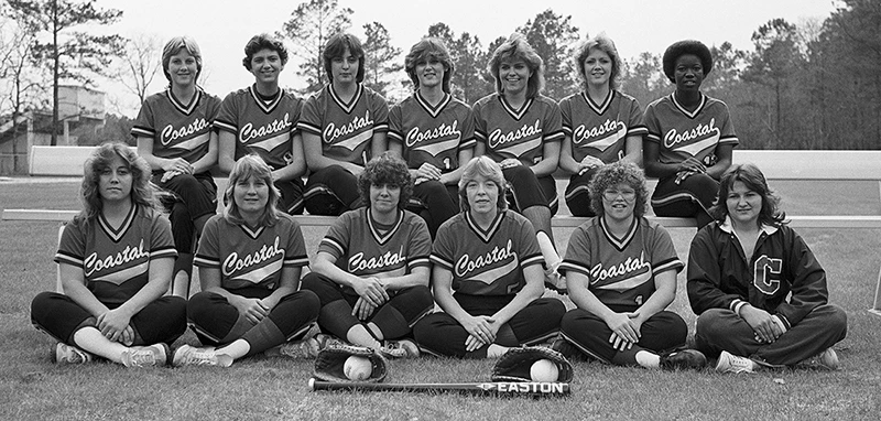 1983 Coastal Softball Team