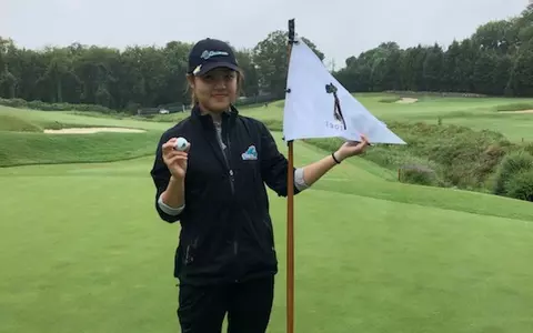 Jenjira Jinangkul hole in one