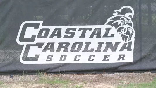 CCU Soccer Sign