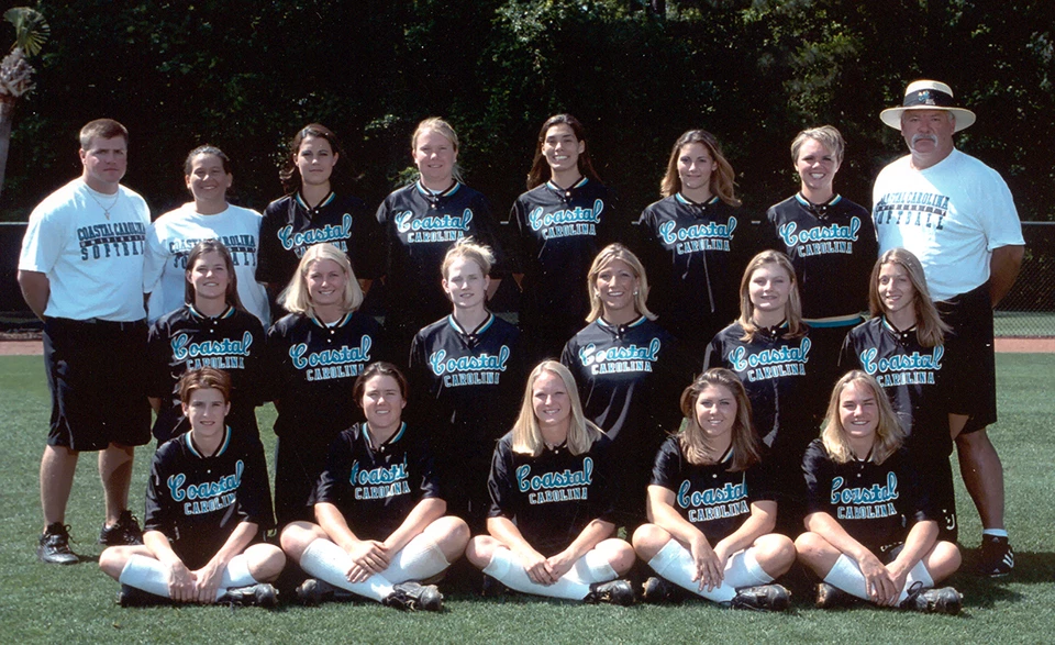 2001 Coastal Softball Team