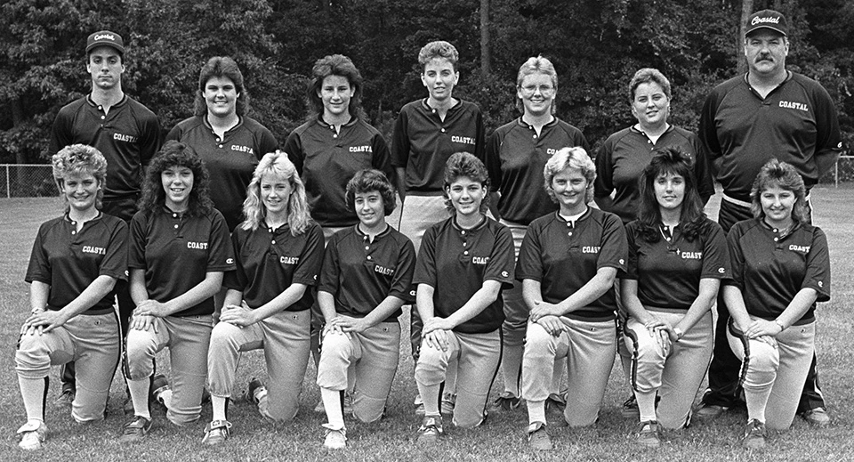 1989 Coastal Softball Team