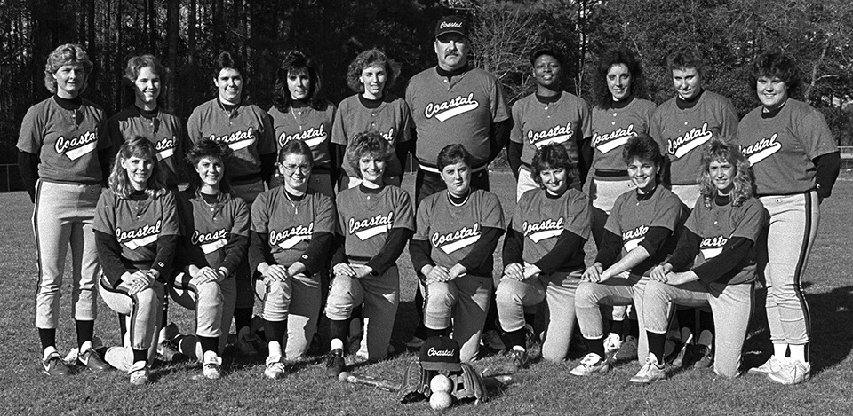 1988 Coastal Softball Team