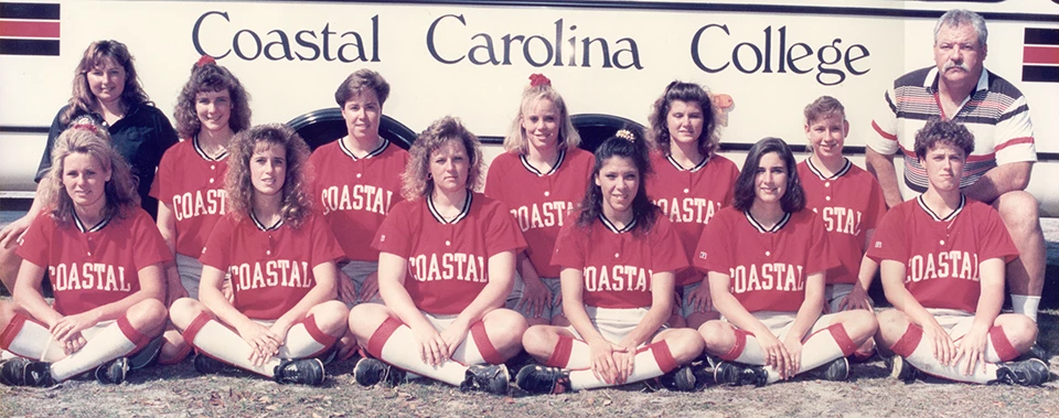 1992 Coastal Softball Team