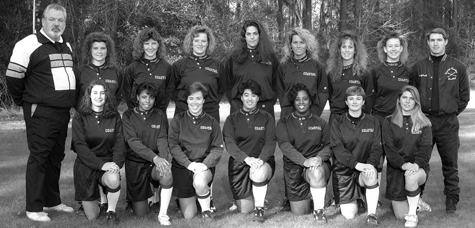 1993 Coastal Softball Team