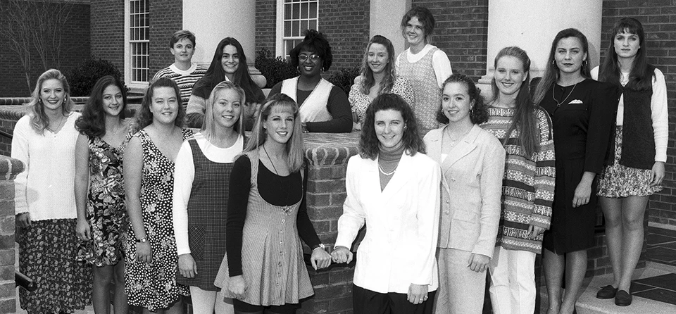 1995 Coastal Softball Team