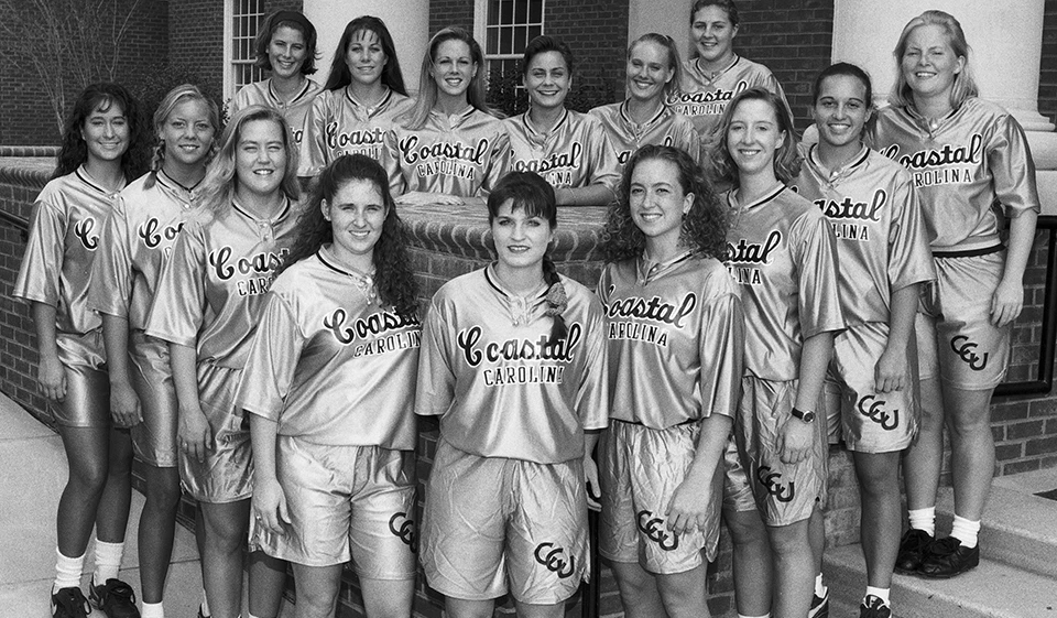 1996 Coastal Softball Team