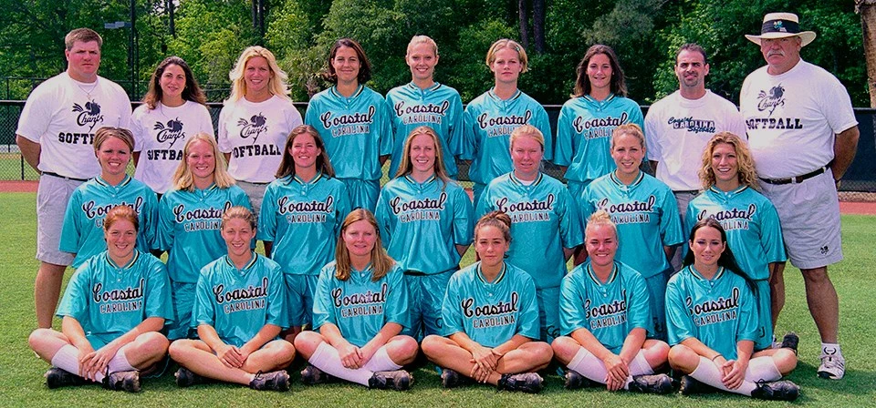 2002 Coastal Softball Team