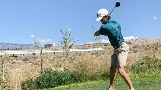 Gavin Noble 2019 at UNM