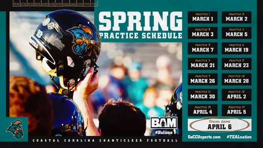 2019 Football Spring Practice Schedule