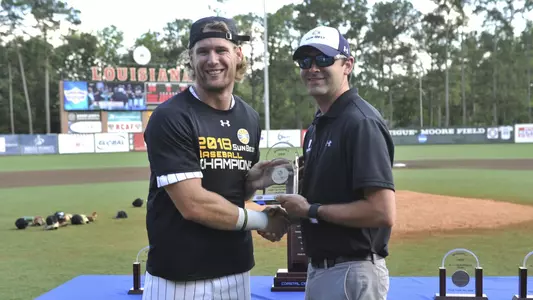Zach Biermman 2018 Sun Belt Tournament MVP
