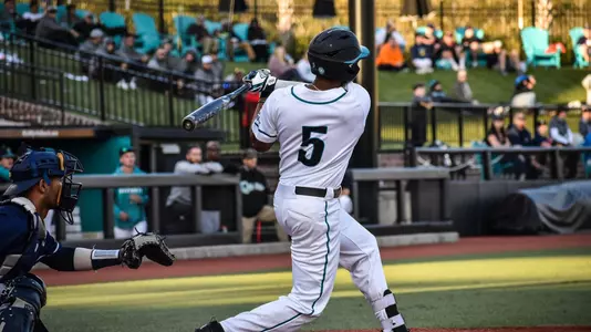 Kieton Rivers home run versus UNCW (3-27-19)