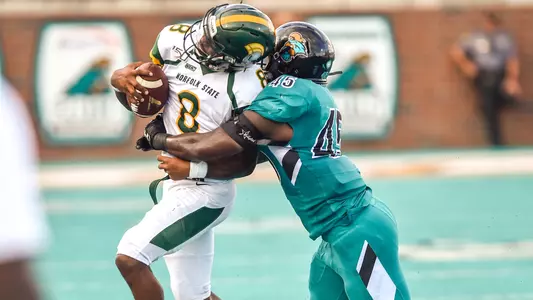Chris_Evans_vs_Norfolk_State_1_9_14_19_CCU_Photo
