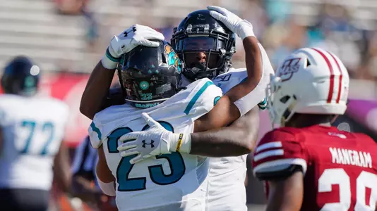 Coastal Carolina and UMass - Celebration