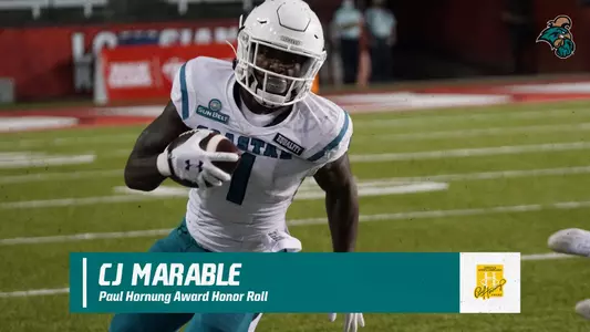 CJ Marable - Honor Roll (Oct. 19)
