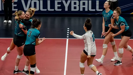 Point Celebration vs. Appalachian State - SBC Tournament (11-19-2020)