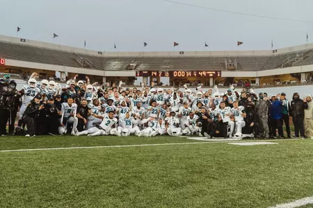 Postgame Team photo at Texas State