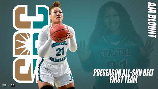 2020-21 Aja Blount Preseason All-Sun Belt