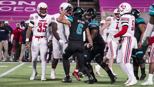 Jaivon Heiligh first down versus Liberty (12-26-2020)