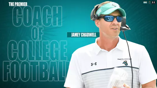 Chadwell The Premier Coach of the Year Award winner