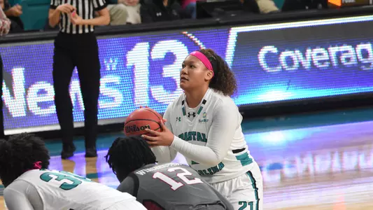 Aja free throws vs Troy