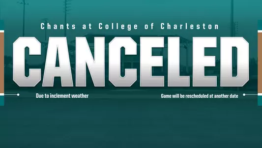 canceled baseball at CofC