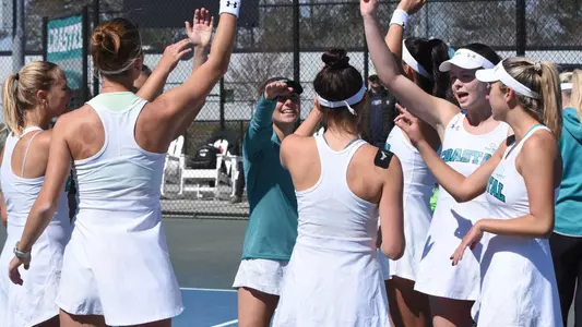 Celebration huddle