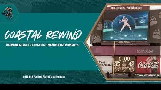 Coastal Rewind: 2013 FCS Football Game at Montana