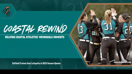 Coastal Rewind: Softball Cruises to 2015 Season Opening Win