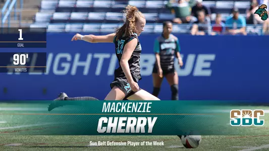 Mackenzie Cherry Sun Belt POTW (9-23-2020)