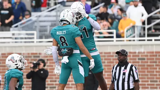 Tyson Mobley and Kameron Brown TD Celebration vs. Texas State (11-23-21)