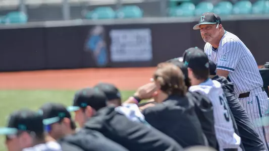 Gary Gilmore in dugout 2021
