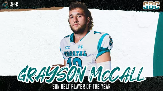 McCall - 2021 Sun Belt Player of the Year