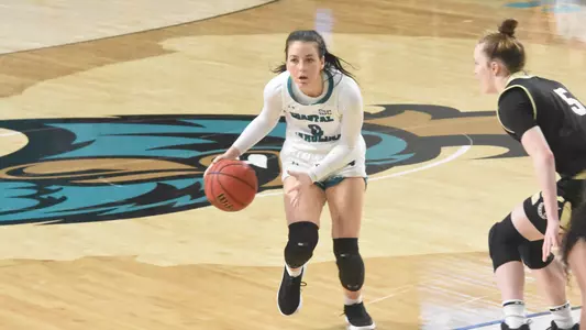 Blayre dribbling out front vs Wofford