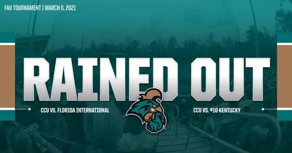 Rained Out at FAU Tournament