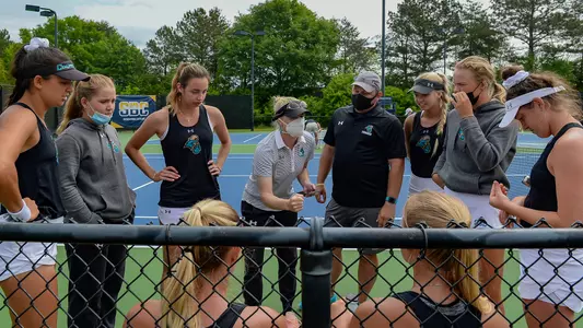 Women's Tennis team semifinals at 2021 SBC Championship
