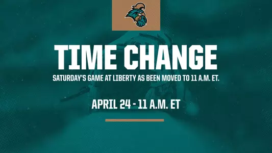 Time Change for Saturday at Liberty
