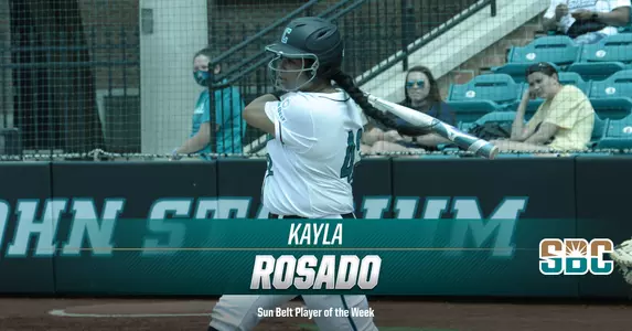 Kayla Rosado Sun Belt Player of the Week