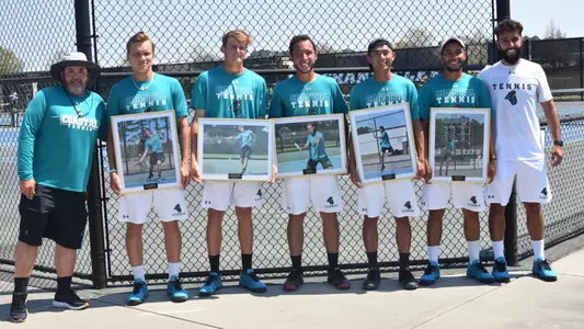 2021 Men's Tennis Seniors at Senior Day