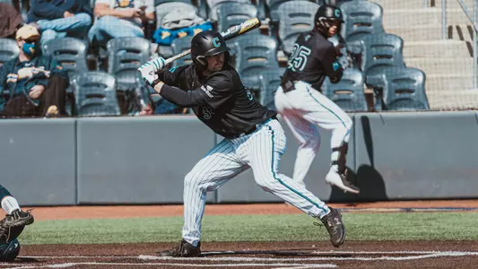 Alex Gattinelli at the plate versus GS