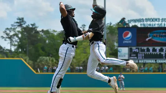 Eric Brown and Dale Thomas celebration 2021