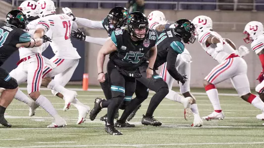 CJ Schrimpf vs. Liberty action - Cure Bowl (2020)